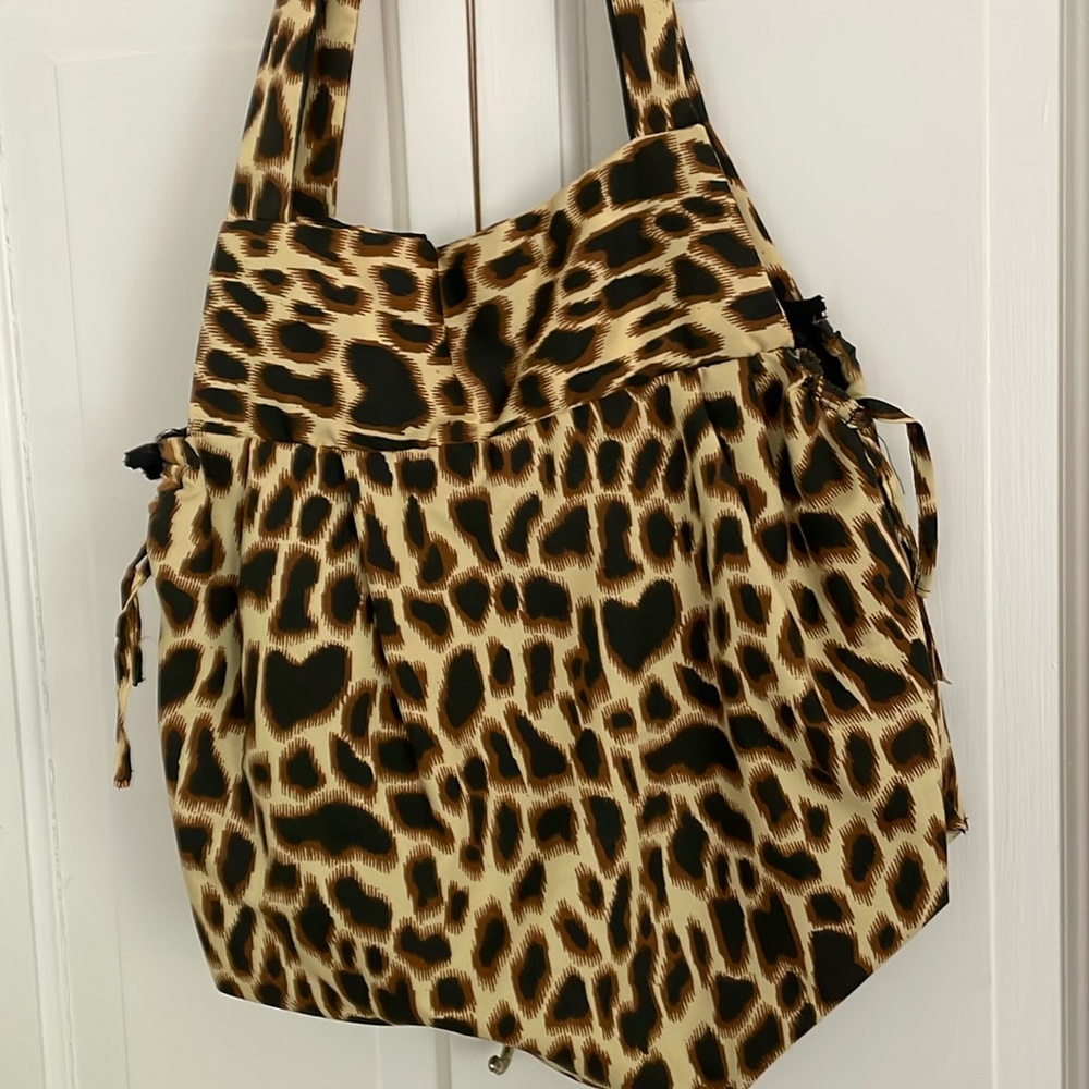 Light cloth bag with 1 inner zipper